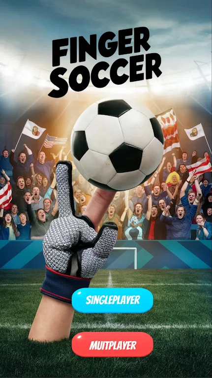 Finger Soccer Mutiplayer 1 Screenshot 0