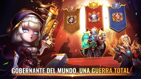 Castle Clash:Gobierna el Mundo Ảnh chụp màn hình 1