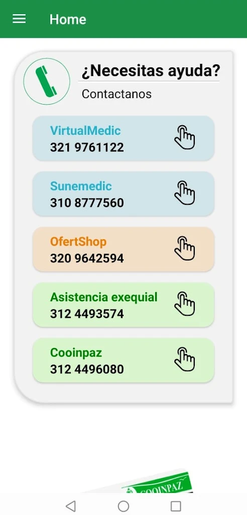 Schermata Inverpaz 2