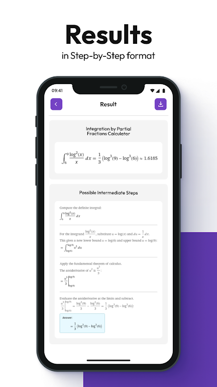 Double Integral Calculator スクリーンショット 2