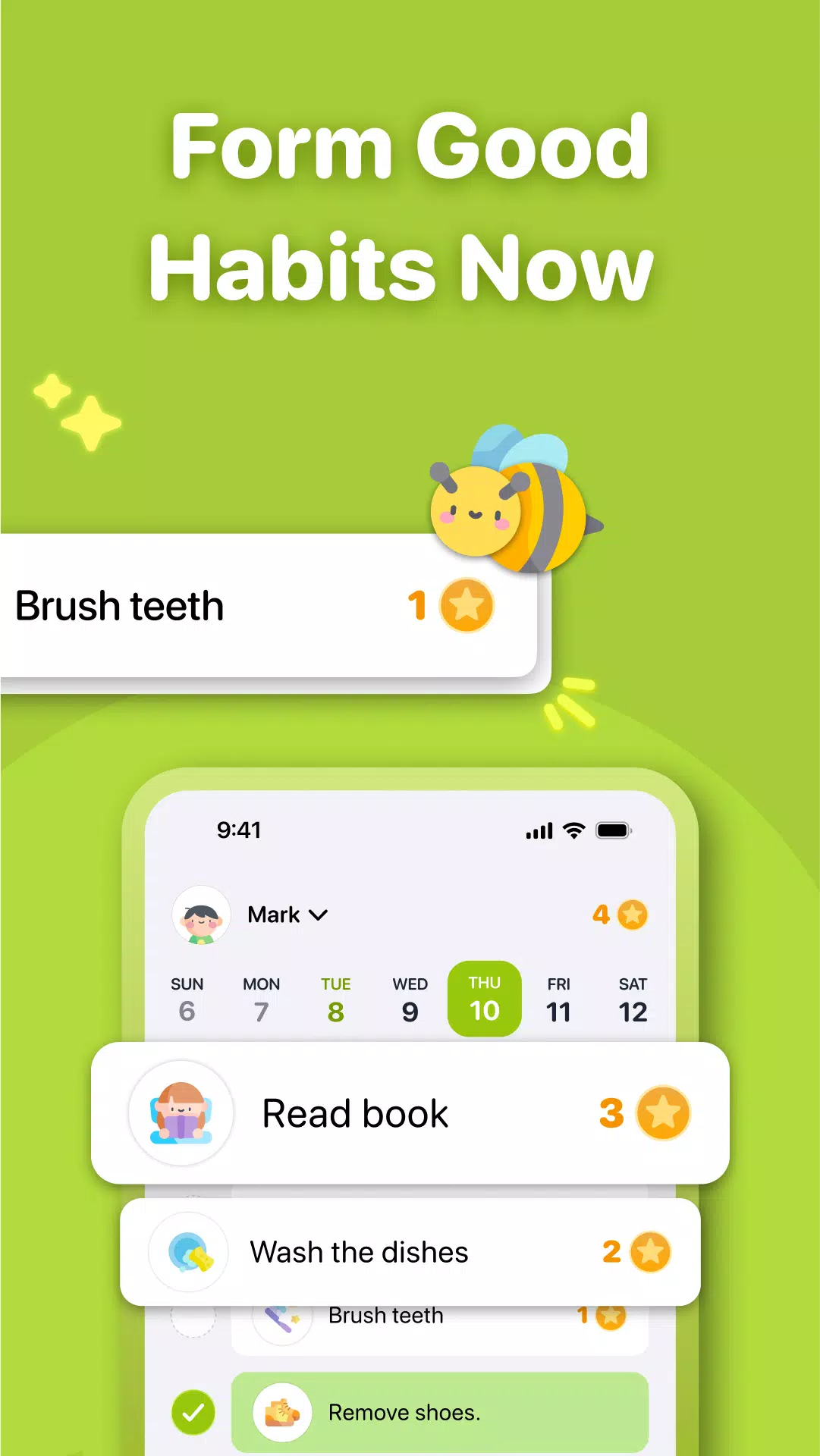 Kids Chores Tracker To Do List 螢幕截圖 1