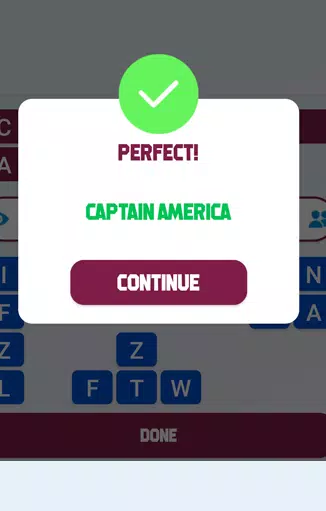 Superhero Identity Word Quiz 螢幕截圖 2