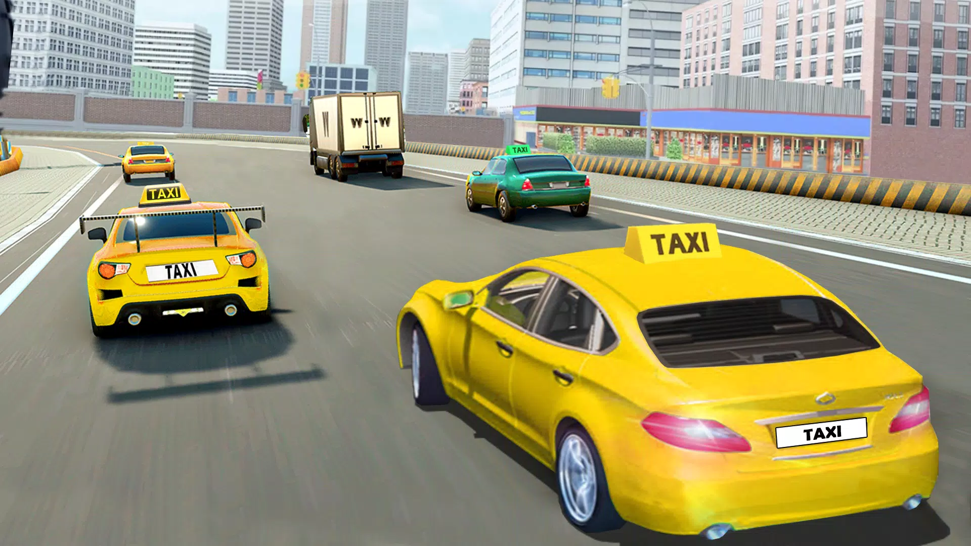 City Taxi Games-Taxi Car Games ဖန်သားပြင်ဓာတ်ပုံ 2