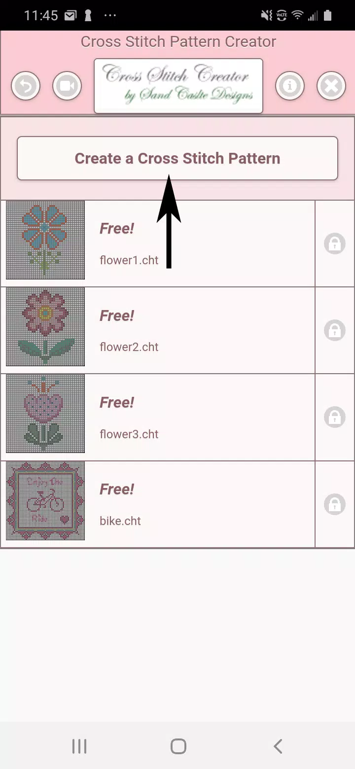 Cross Stitch Pattern Creator Screenshot 0