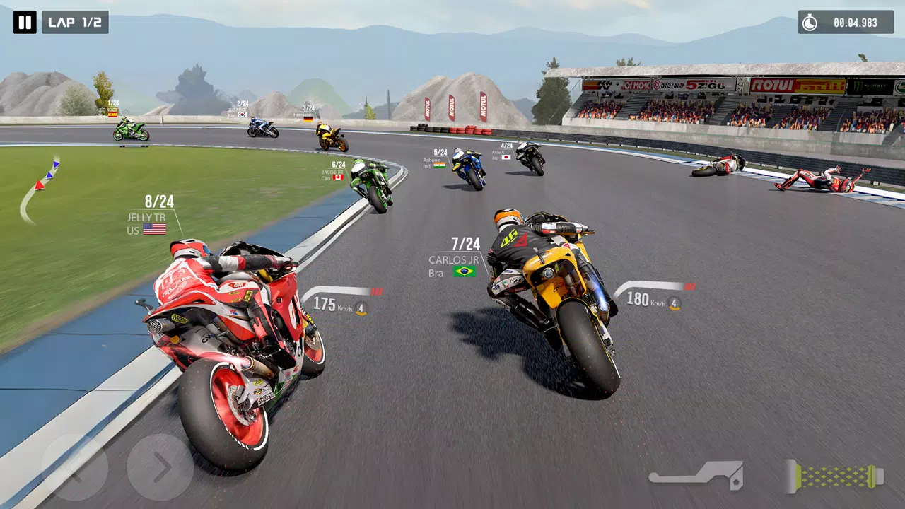 Moto Max: Bike Racing Games 3D Zrzut ekranu 1