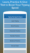 Typing Test App for Govt Exams Schermafbeelding 0