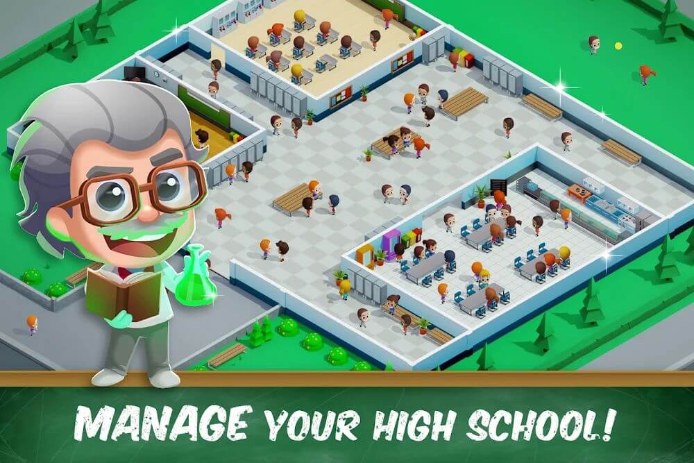 Idle High School Tycoon Mod スクリーンショット 3