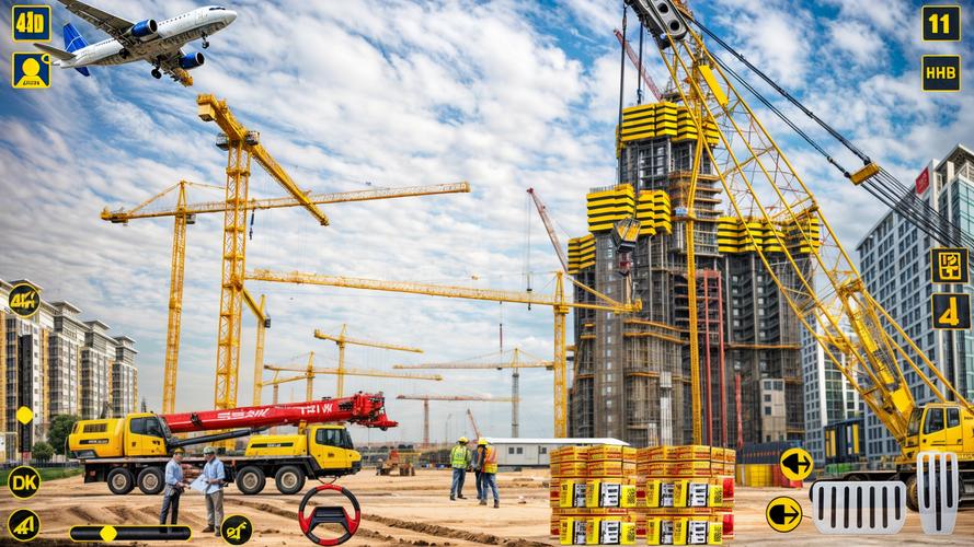 Tower Crane Operator Simulator Скриншот 2