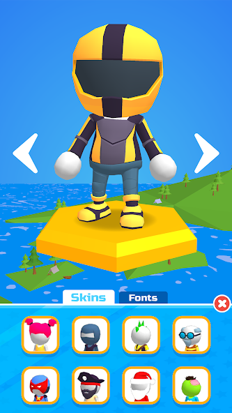 Do Not Fall .io Mod Schermafbeelding 0