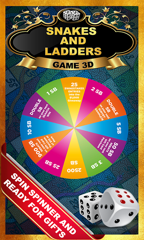 Snakes And Ladders Star:2019 New Dice Game Captura de tela 3