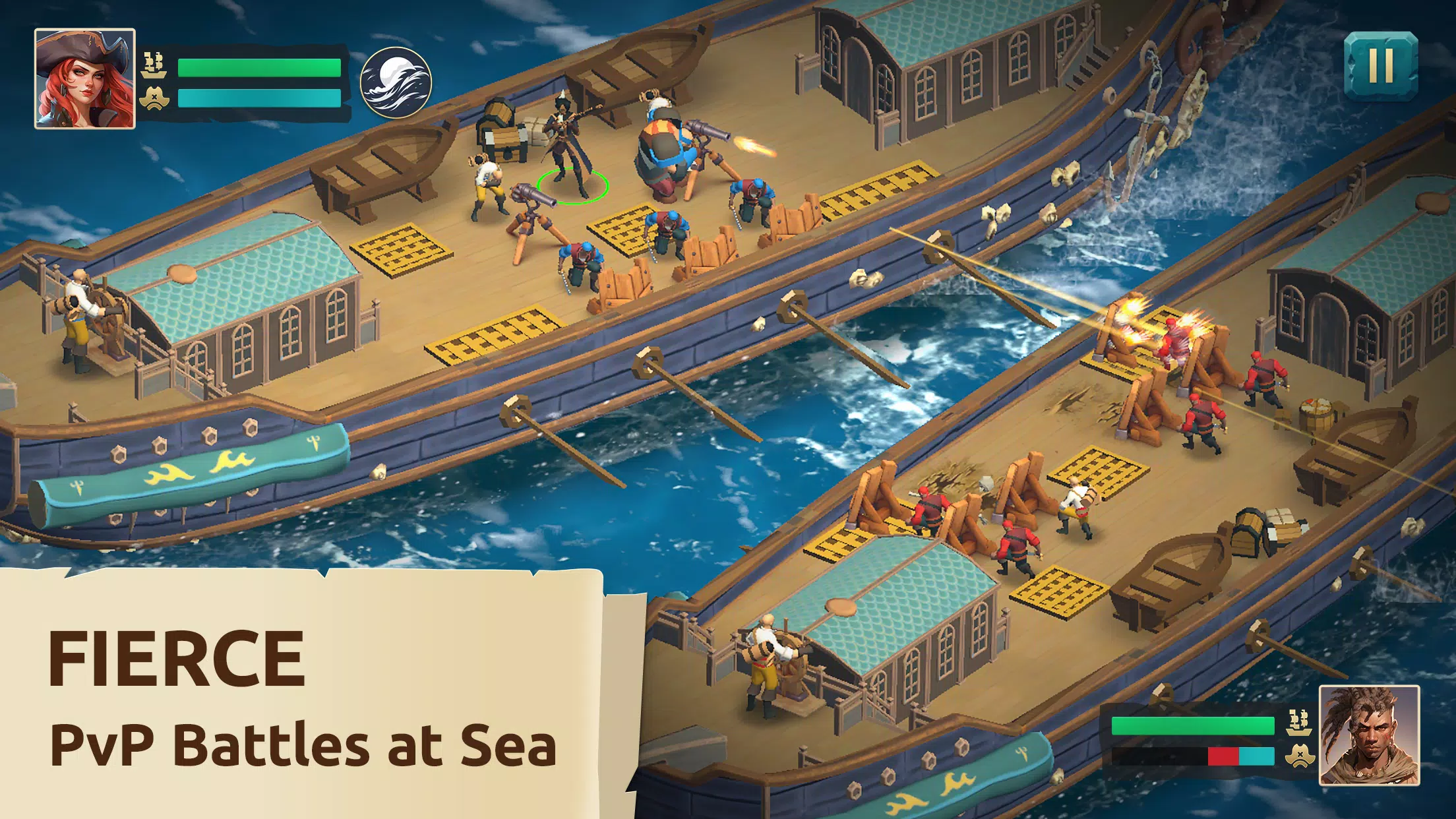 Pirate Ships・Build and Fight 螢幕截圖 0