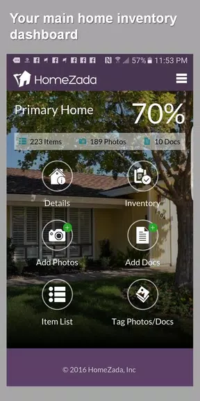 HomeZada Mobile Screenshot 0