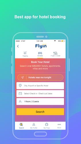 Flyin.com - Flights & Hotels Screenshot 2