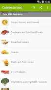 Calories in food Screenshot 1