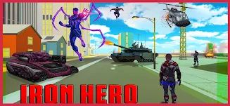 Spider Hero vs Iron Avenger Screenshot 1