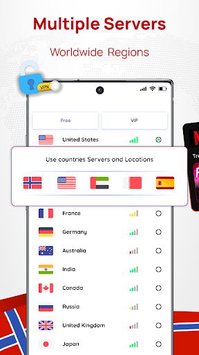 Norway VPN: Get Norway IP Ảnh chụp màn hình 1