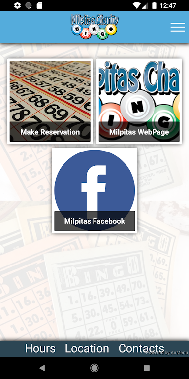 Milpitas Charity Bingo Screenshot 0