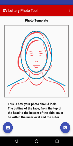 DV Lottery Photo Tool 螢幕截圖 1