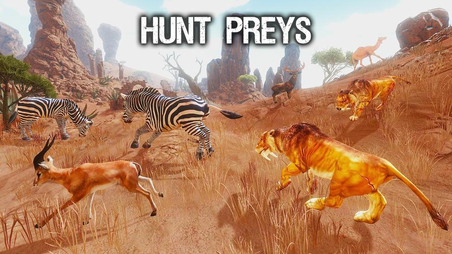 Ultimate Sabertooth Simulator Captura de tela 2