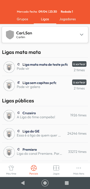 Parciais CFC应用截图第3张