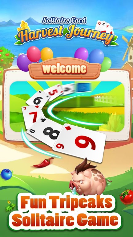 Solitaire Card - Harvest Journey 螢幕截圖 0