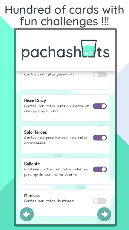 Schermata PachaShots – Drinking Games 2