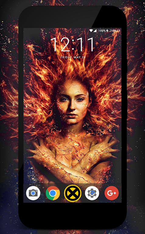 X-Men Wallpaper HD 螢幕截圖 0