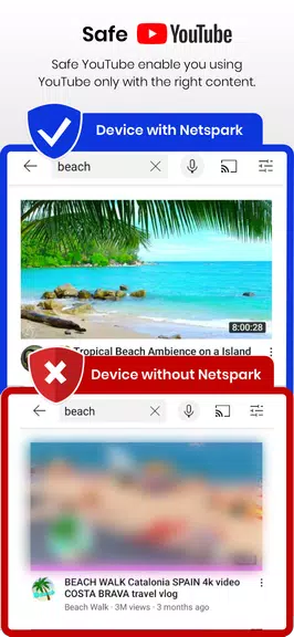 Netspark Real-time filter Capture d'écran 1