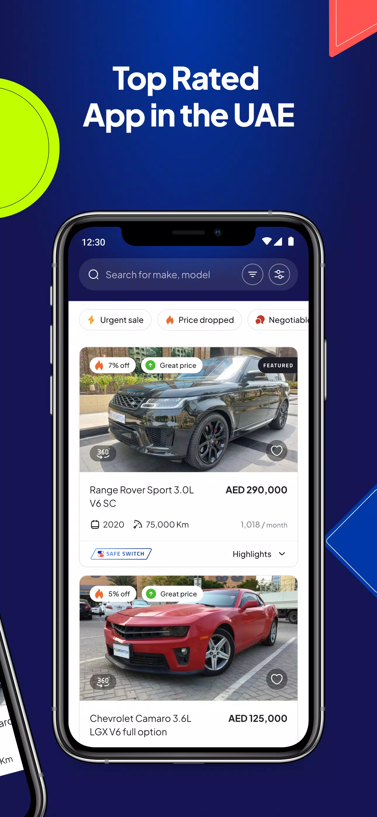 CarSwitch ဖန်သားပြင်ဓာတ်ပုံ 1