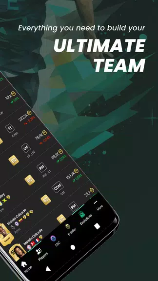 FUTBIN 24 Database & Draft Captura de pantalla 1