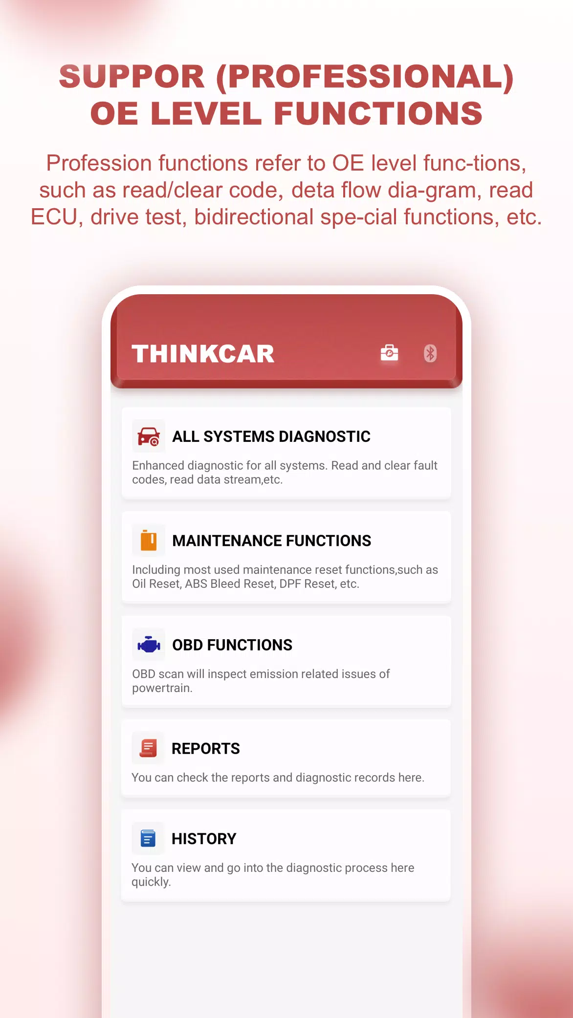 ThinkCar pro Скриншот 0