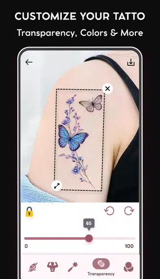 Tattoo on Photo: Tattoo design Ảnh chụp màn hình 0