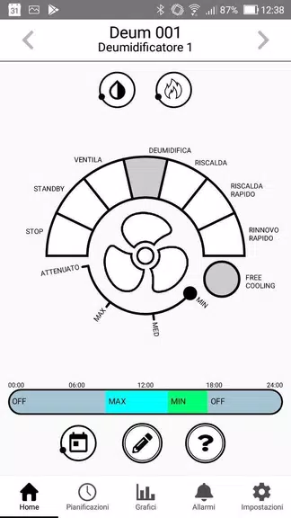 RadiaxWeb Regolazione ภาพหน้าจอ 1