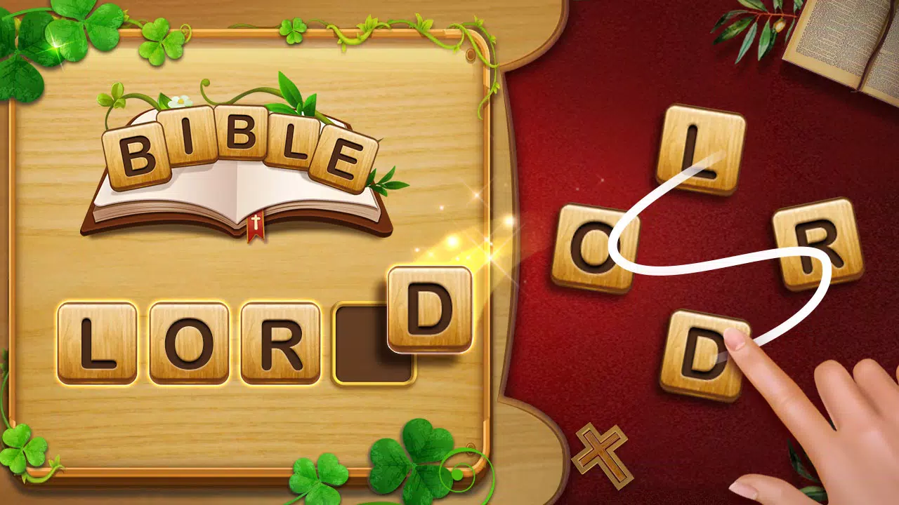 Bible Word Connect Puzzle Game Ảnh chụp màn hình 1