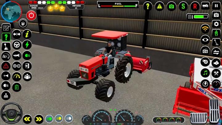 Tractor Farming Tractor Games Ekran Görüntüsü 1