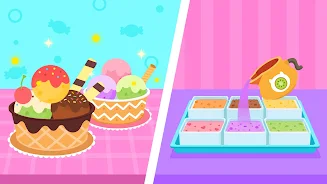 DuDu Dessert Shop DIY Games应用截图第1张