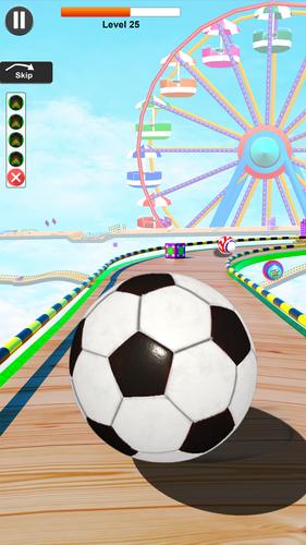 Sky Rolling Ball Master 3D スクリーンショット 2