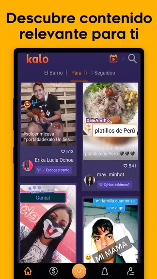 Kalo Videos - Red Social de Latinos Tangkapan skrin 0
