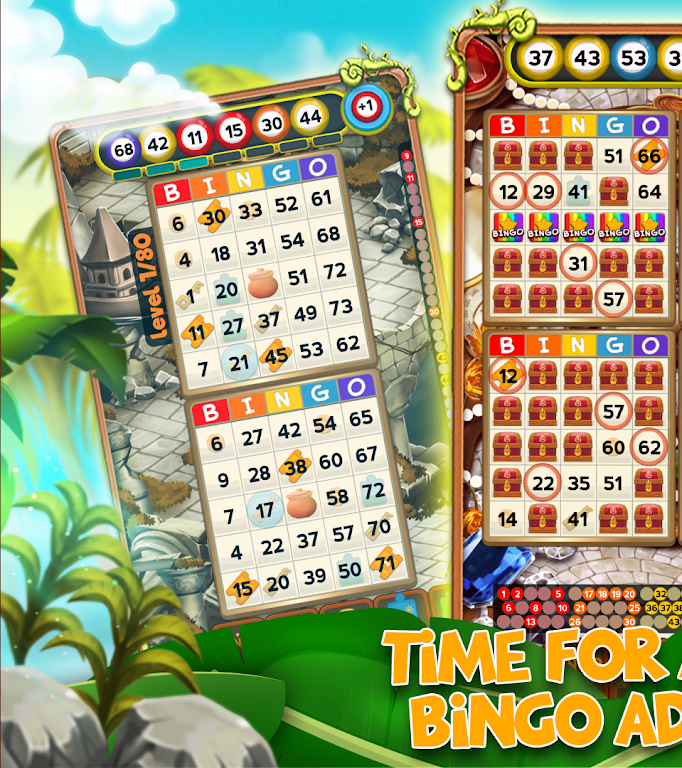 Bingo Treasure Quest - Paradise Island Riches স্ক্রিনশট 0
