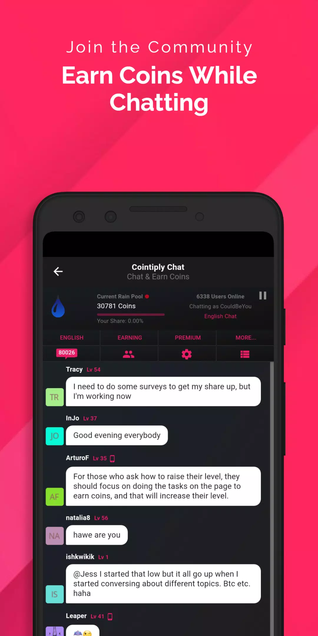 Cointiply - Earn Real Bitcoin 螢幕截圖 2