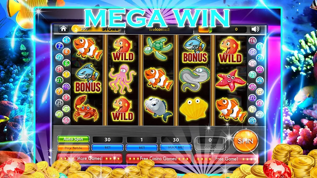 Dolphin Slots: Big fortune Screenshot 0