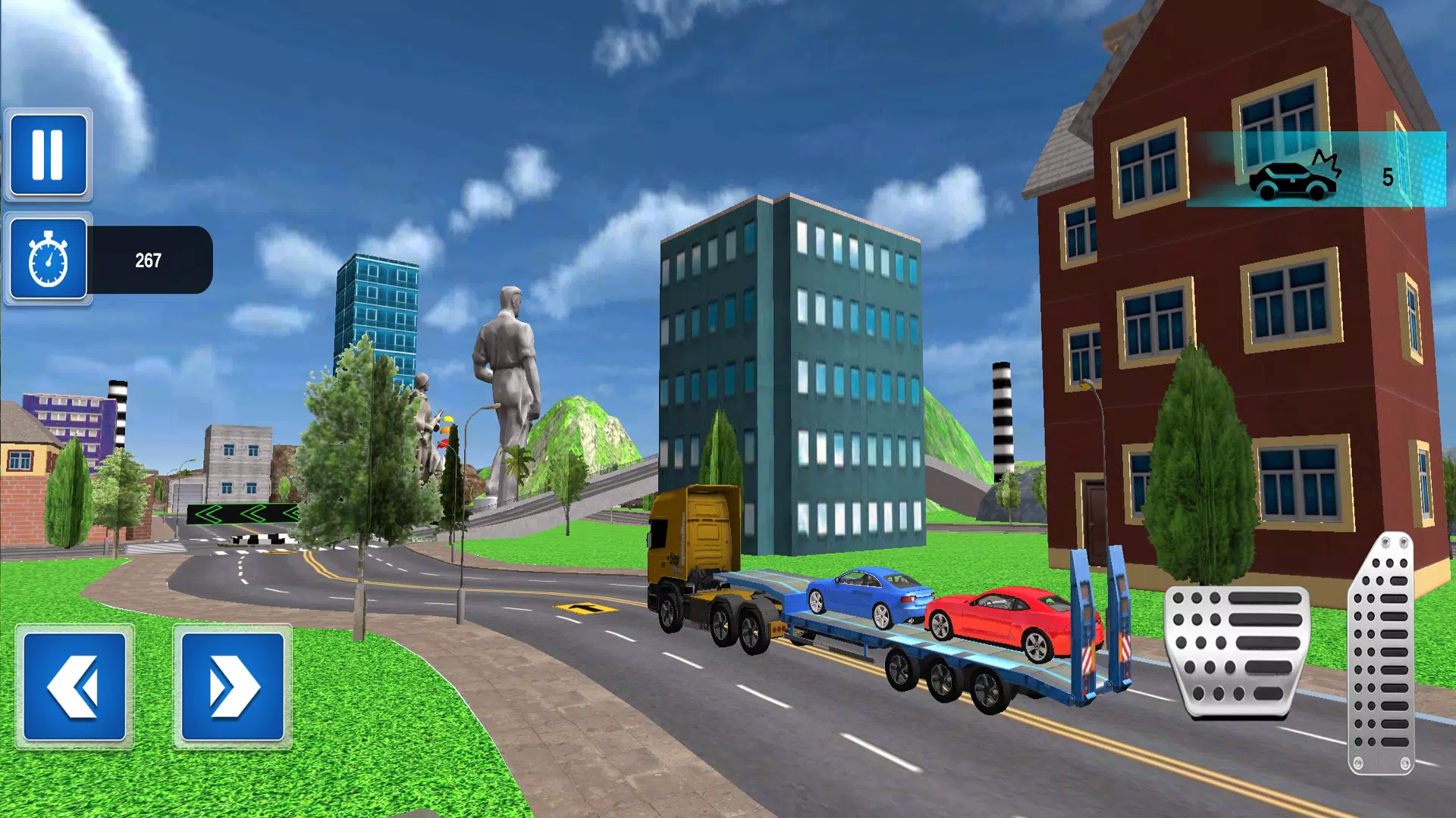 Truck Transport Game Simulator 螢幕截圖 2