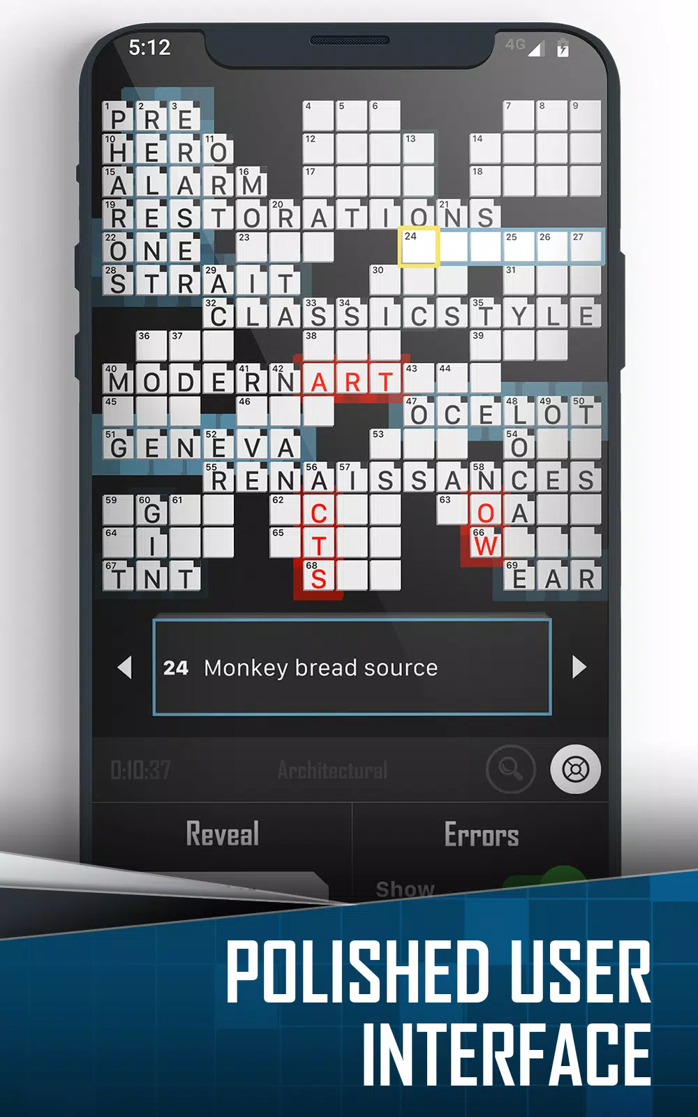 Crossword Puzzle Redstone Screenshot 2