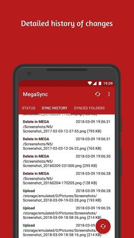 Autosync for MEGA - MegaSync Capture d'écran 0