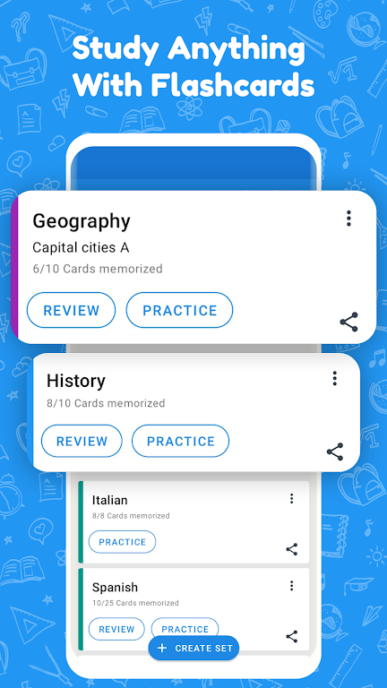 Flashcards World Screenshot 2