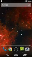 Galaxy Nebula Live Wallpaper Screenshot 2