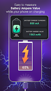 Ampere Battery Charging Meter Zrzut ekranu 0