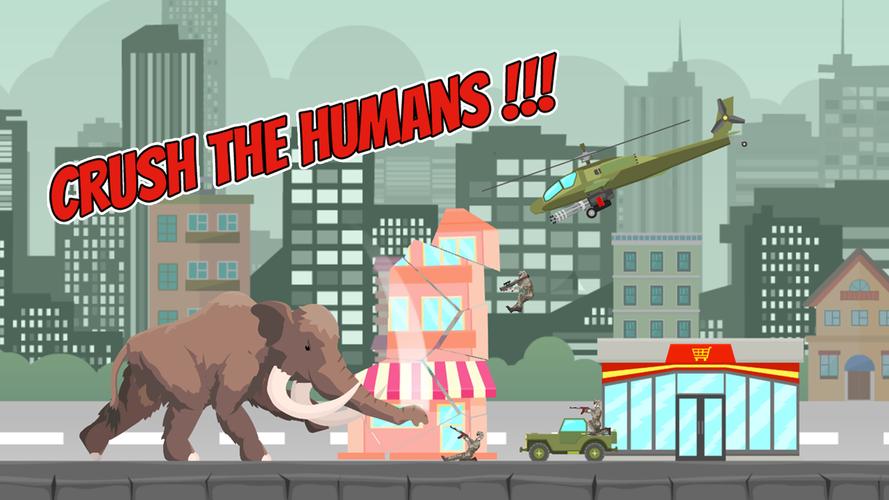 Hybrid Mammoth: City Rampage Captura de pantalla 1