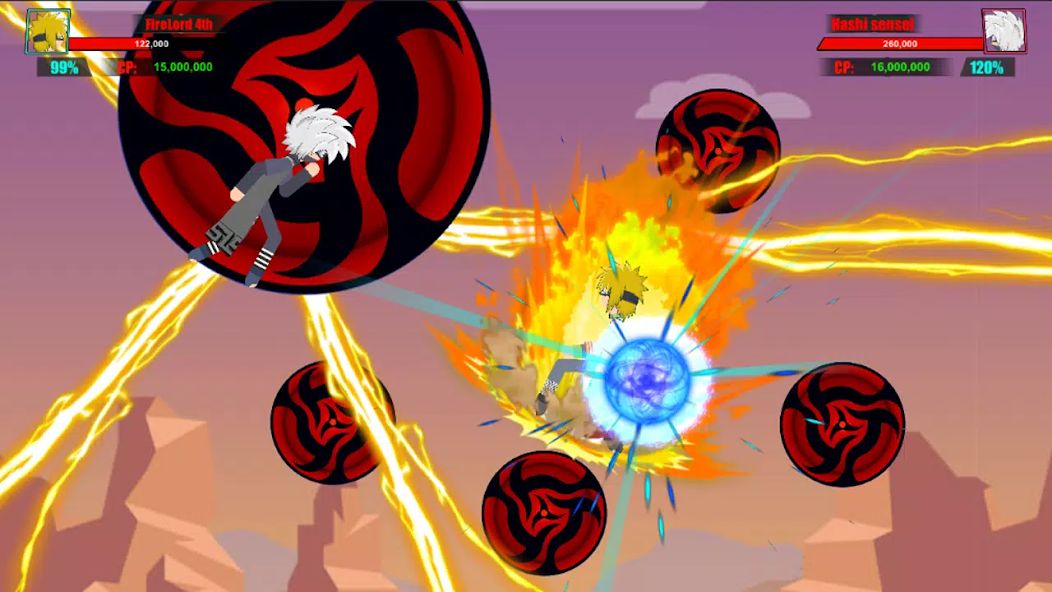 Stickman Ninja Fight 3v3 Mod Скриншот 2