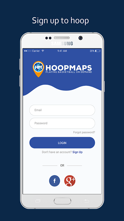Hoopmaps 螢幕截圖 0